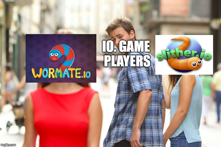 Distracted Boyfriend | IO. GAME PLAYERS | image tagged in memes,distracted boyfriend | made w/ Imgflip meme maker