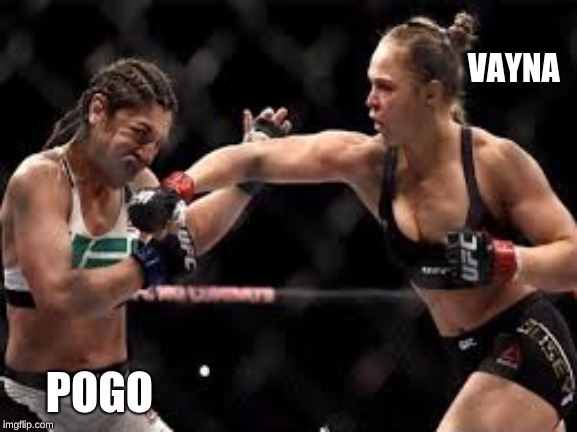 VAYNA; POGO | image tagged in tv shows | made w/ Imgflip meme maker