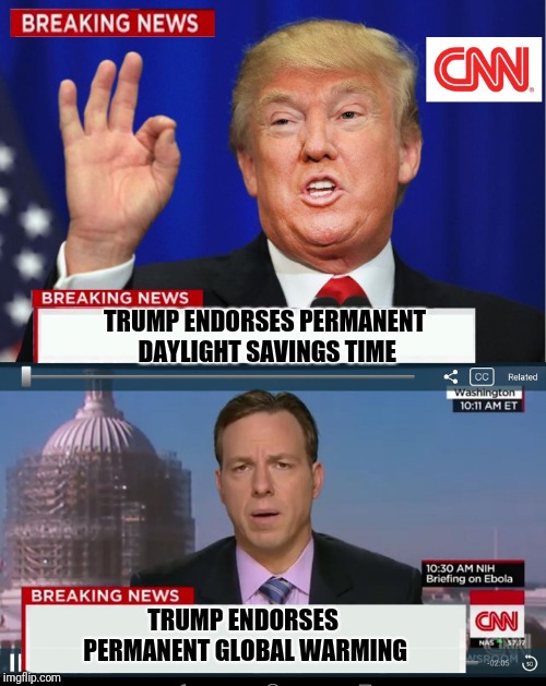 CNN Spins Trump News - Imgflip
