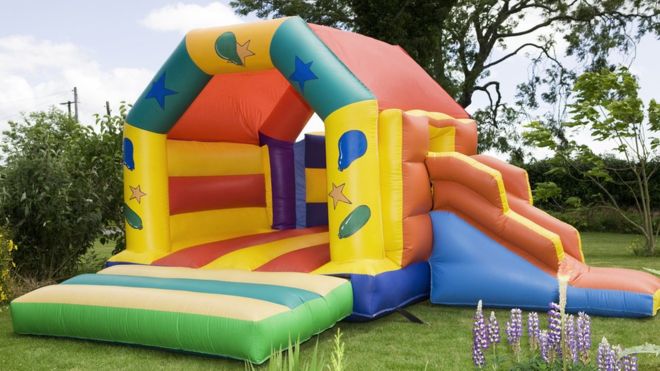 Bouncy Castle Blank Meme Template