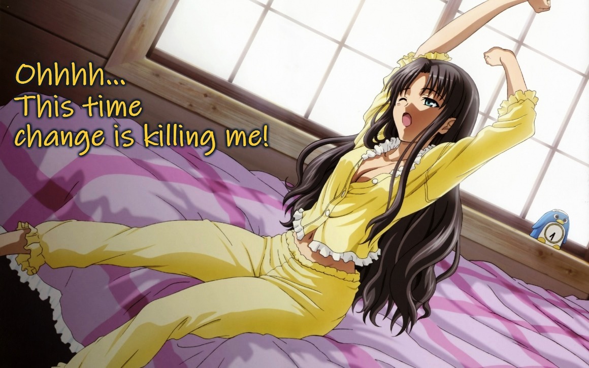 Girl Yawning Wallpaper | Anime chibi, Anime art girl, Anime art