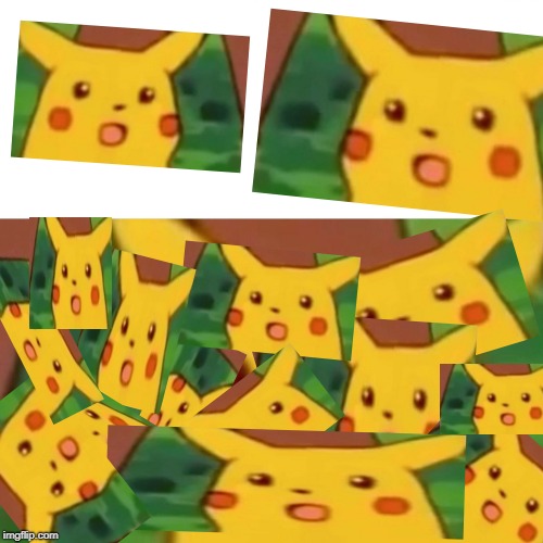 scramble | image tagged in memes,surprised pikachu,bunch,pile,lots | made w/ Imgflip meme maker