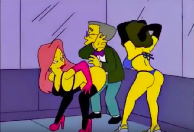 High Quality Smithers vs Strippers Blank Meme Template