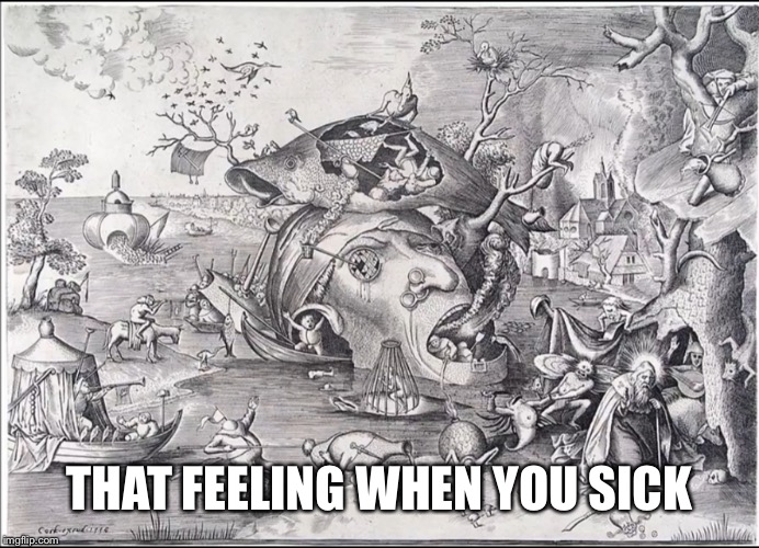 Pretty much | THAT FEELING WHEN YOU SICK | image tagged in old,sick | made w/ Imgflip meme maker