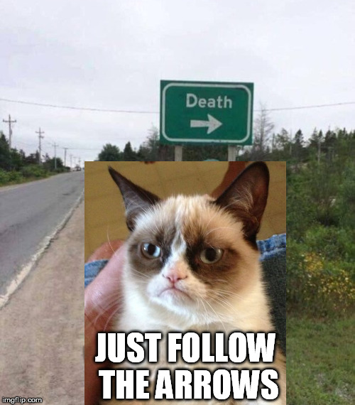 JUST FOLLOW THE ARROWS | made w/ Imgflip meme maker