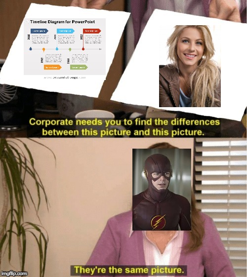 They're the same picture | image tagged in they're the same picture,the flash | made w/ Imgflip meme maker