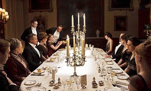 Downton Abbey Dinner Blank Meme Template
