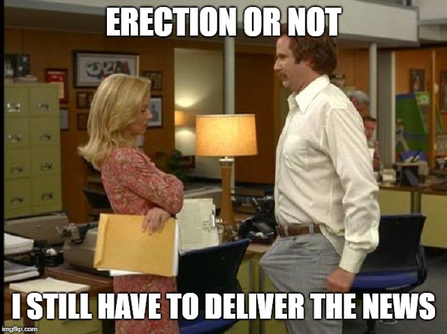 House Music erection | ERECTION OR NOT I STILL HAVE TO DELIVER THE NEWS | image tagged in house music erection | made w/ Imgflip meme maker