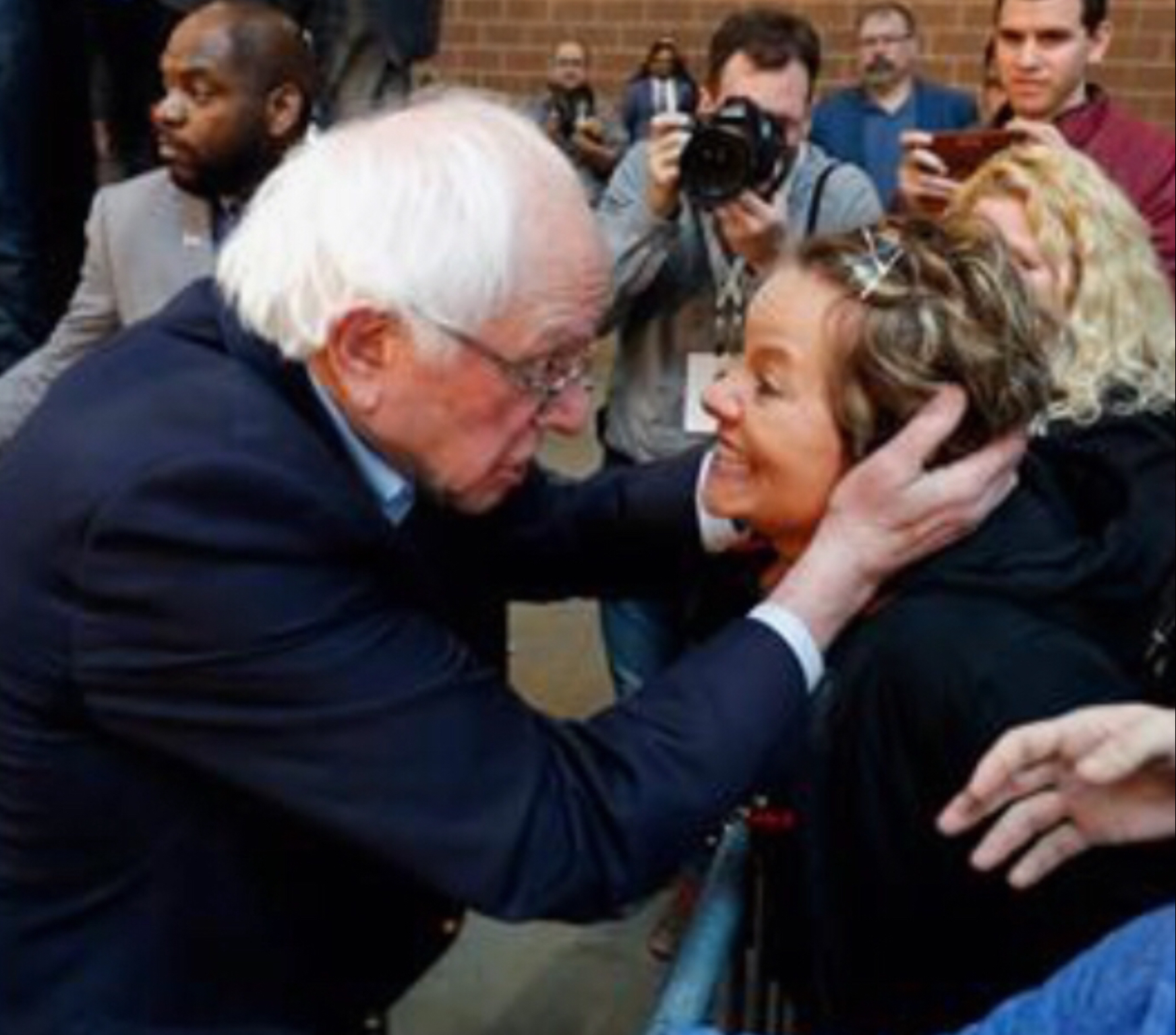 Bernie mind meld Blank Meme Template