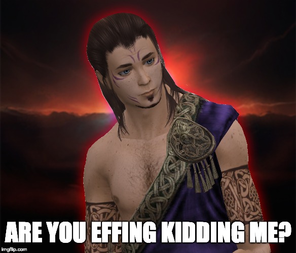 Are You EFFING Kidding Me? | ARE YOU EFFING KIDDING ME? | image tagged in tienne,sims 4 | made w/ Imgflip meme maker
