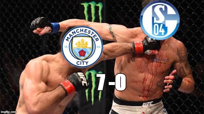 UCL | 7 -0 | image tagged in football | made w/ Imgflip meme maker