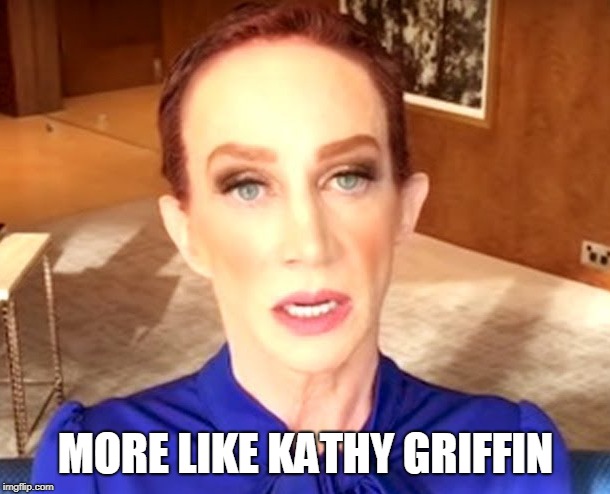 MORE LIKE KATHY GRIFFIN | made w/ Imgflip meme maker