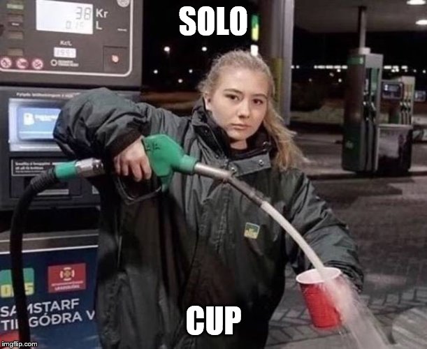 SOLO; CUP | made w/ Imgflip meme maker