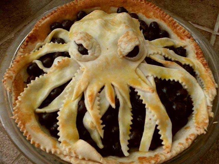 High Quality Cthulhu Pie Blank Meme Template