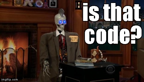is that code? | image tagged in is that code | made w/ Imgflip meme maker
