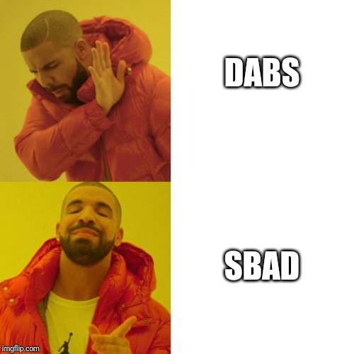 Drake Blank | DABS; SBAD | image tagged in drake blank | made w/ Imgflip meme maker