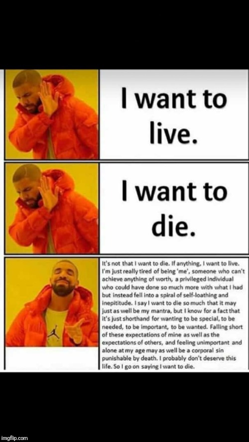 Finally put my finger on it  | image tagged in drake hotline approves,drake hotline bling,drake,hotline,kill me now,i don't want to live on this planet anymore | made w/ Imgflip meme maker
