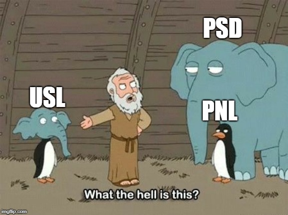 Elephant Penguin Meme | PSD; PNL; USL | image tagged in elephant penguin meme | made w/ Imgflip meme maker