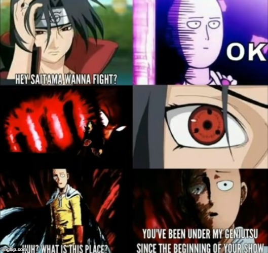 image tagged in one punch man | made w/ Imgflip meme maker