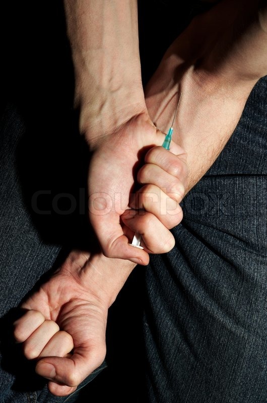 Heroin needle in arm Blank Meme Template