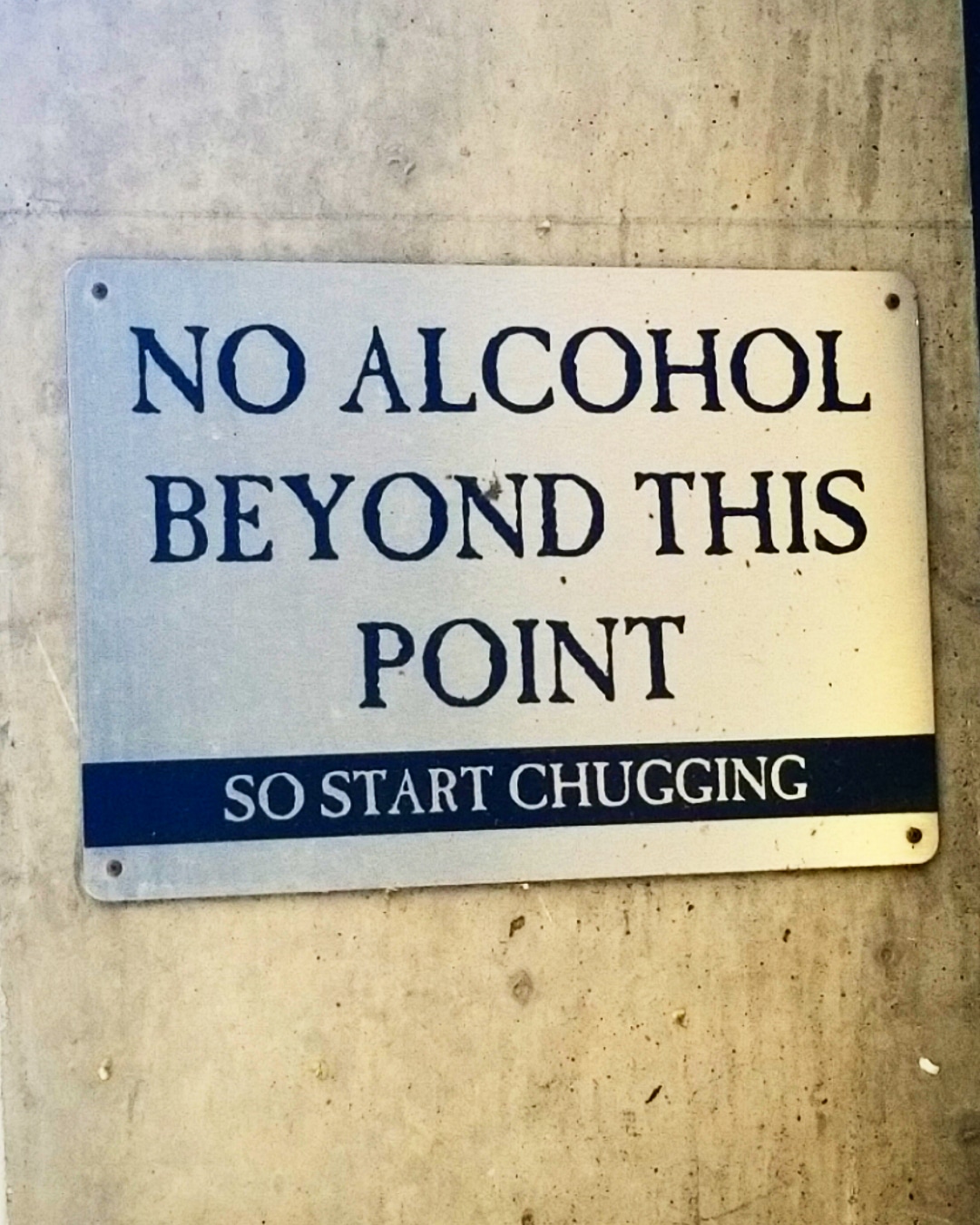 High Quality No Drinking Sign Blank Meme Template