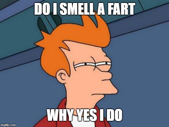 Futurama Fry Meme | DO I SMELL A FART; WHY YES I DO | image tagged in memes,futurama fry | made w/ Imgflip meme maker