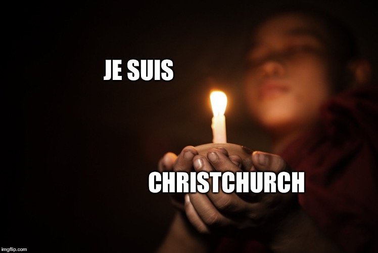JE SUIS; CHRISTCHURCH | image tagged in je suis christchurch | made w/ Imgflip meme maker