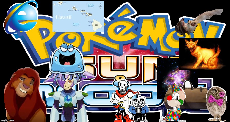 Pokemon Sun and Moon in a nutshell but its badly made in MSpaint with google images | image tagged in mspaint,pokemon sun and moon,in a nutshell,poorly made,pokemon,why did i do this | made w/ Imgflip meme maker
