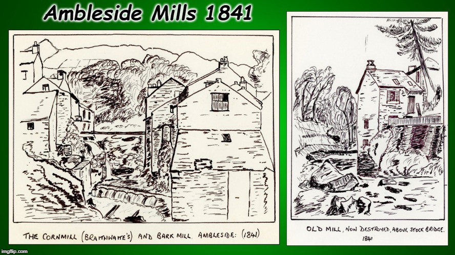 Ambleside Mills 1841 | image tagged in ambleside | made w/ Imgflip meme maker