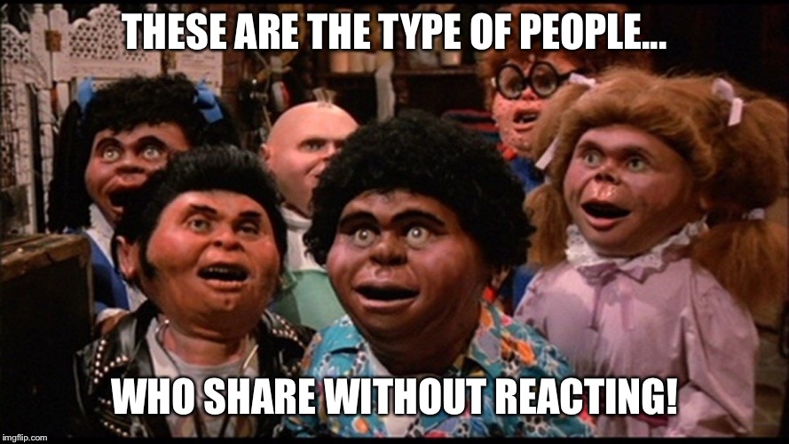 THESE ARE THE TYPE OF PEOPLE... WHO SHARE WITHOUT REACTING! | image tagged in facebook | made w/ Imgflip meme maker