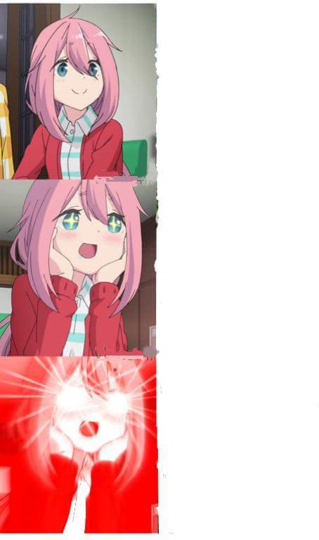 High Quality Anime girl Blank Meme Template