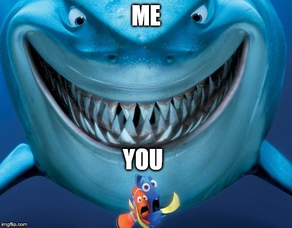 Finding nemo and chill | ME YOU | image tagged in finding nemo and chill | made w/ Imgflip meme maker