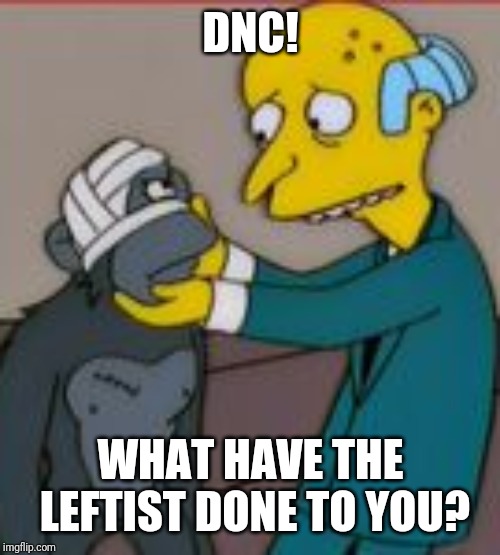 DNC! WHAT HAVE THE LEFTIST DONE TO YOU? | made w/ Imgflip meme maker