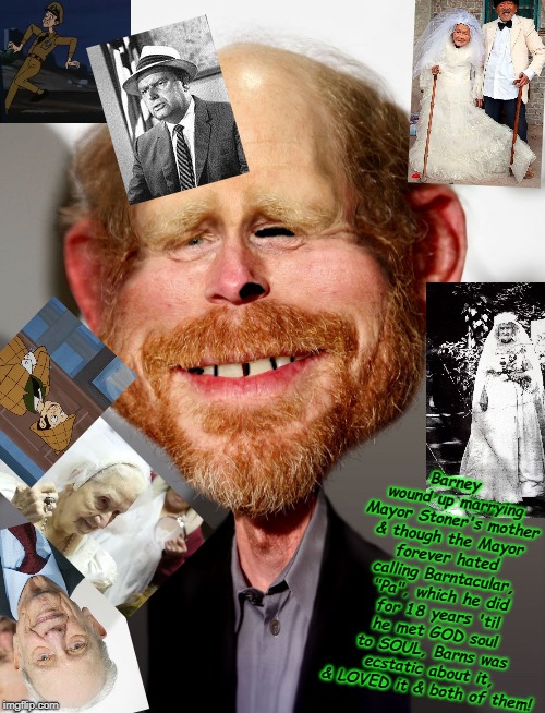 Opie Taylor Enjoying Happy Days! | Barney wound up marrying Mayor Stoner's mother & though the Mayor forever hated calling Barntacular, "Pa", which he did for 18 years 'til he met GOD soul to SOUL, Barns was ecstatic about it, & LOVED it & both of them! | image tagged in opie taylor enjoying happy days | made w/ Imgflip meme maker