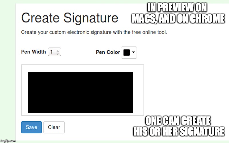 Chrome Signature | IN PREVIEW ON MACS, AND ON CHROME; ONE CAN CREATE HIS OR HER SIGNATURE | image tagged in signature,google chrome,memes | made w/ Imgflip meme maker