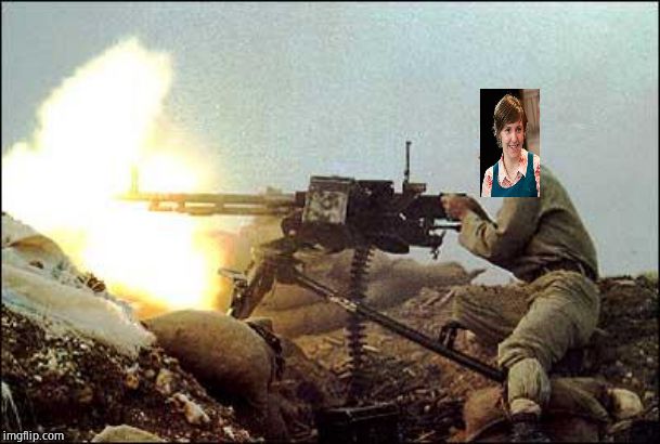 machine gun template | image tagged in machine gun template | made w/ Imgflip meme maker