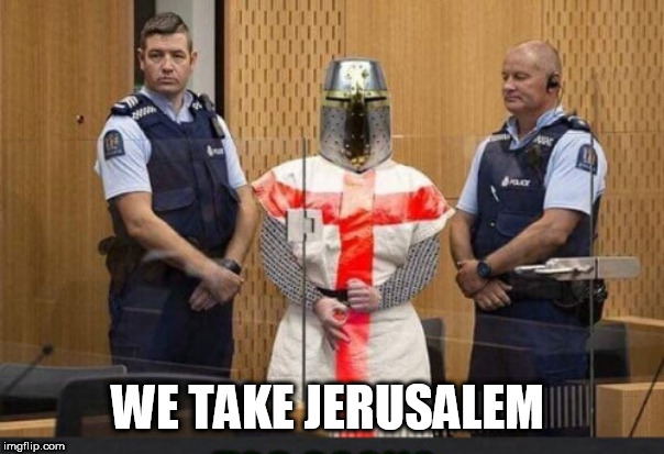 Let the Crusade begin | WE TAKE JERUSALEM | image tagged in let the crusade begin | made w/ Imgflip meme maker