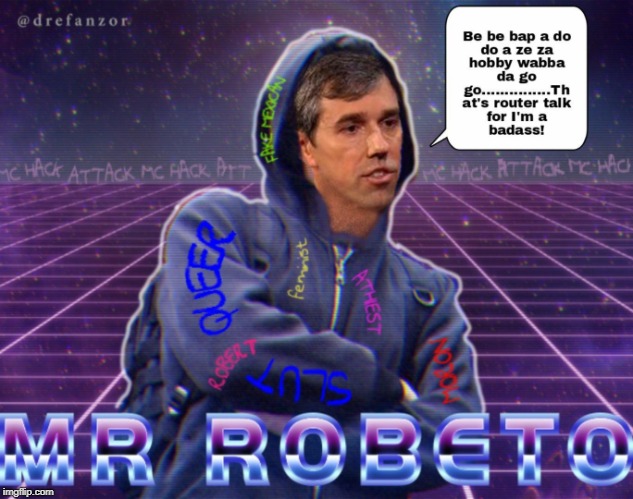 Mr Robeto 1337 h4x0r | image tagged in mr robeto,mr robot,hackerman,beto,1337,hax | made w/ Imgflip meme maker