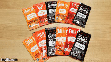 Taco Bell Hot Sauce  | image tagged in gifs,hot sauce | made w/ Imgflip images-to-gif maker