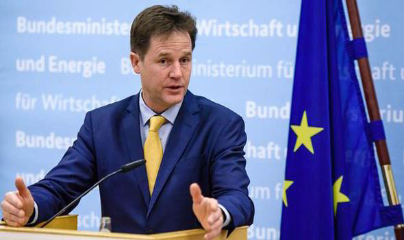 Nick Clegg Blank Meme Template