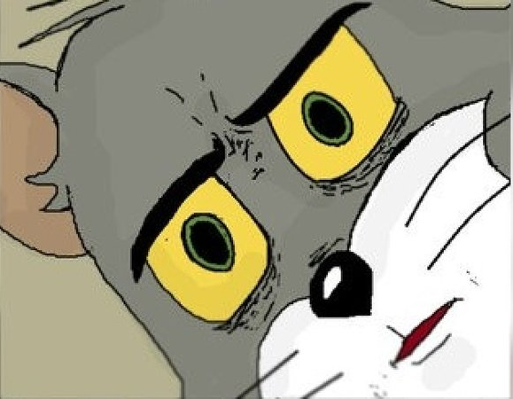 Unsettled tom Blank Meme Template