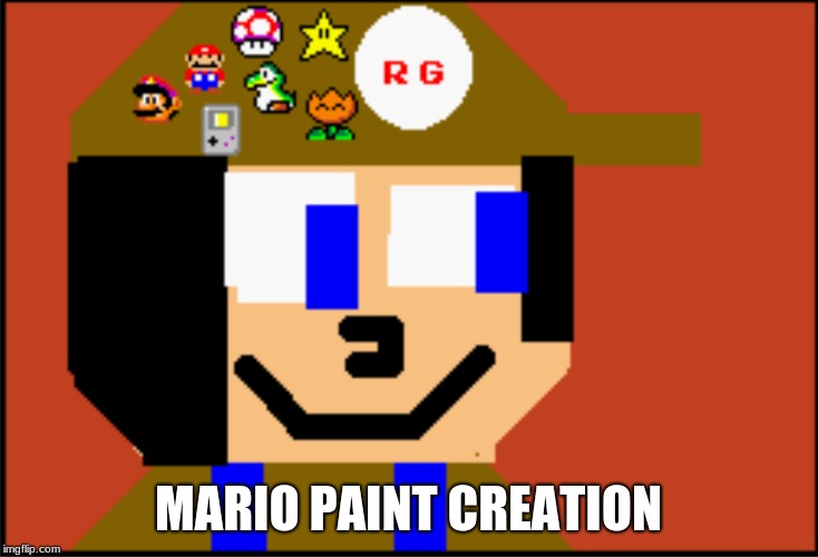 MARIO PAINT CREATION | made w/ Imgflip meme maker