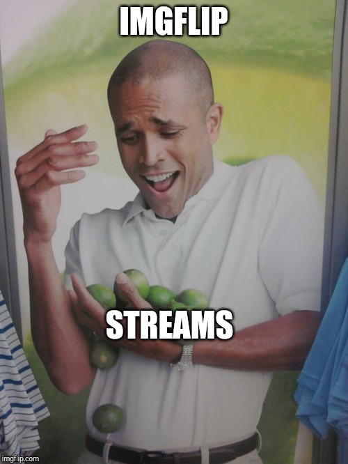 Why Can't I Hold All These Limes Meme | IMGFLIP STREAMS | image tagged in memes,why can't i hold all these limes | made w/ Imgflip meme maker