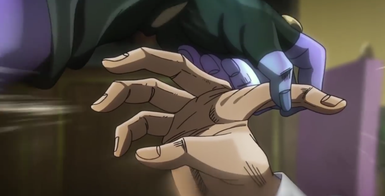 Jojo finger break Blank Meme Template