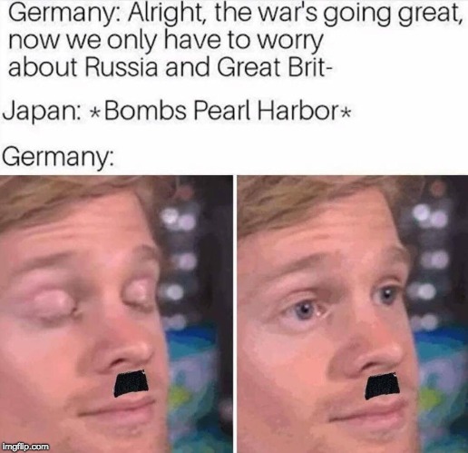 WW2 in a nutshell | image tagged in ww2,hitler | made w/ Imgflip meme maker