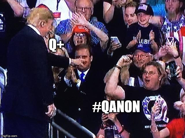 The answer to the question that never gets asked by the MSM. | Q+; #QANON | image tagged in trump and qanon,q,who is q | made w/ Imgflip meme maker