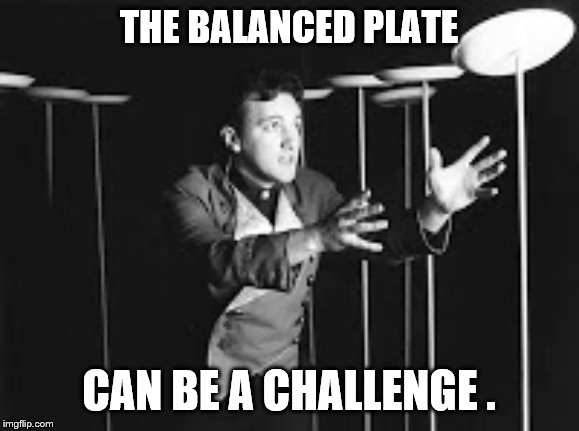 Spinning Plates | THE BALANCED PLATE CAN BE A CHALLENGE . | image tagged in spinning plates | made w/ Imgflip meme maker