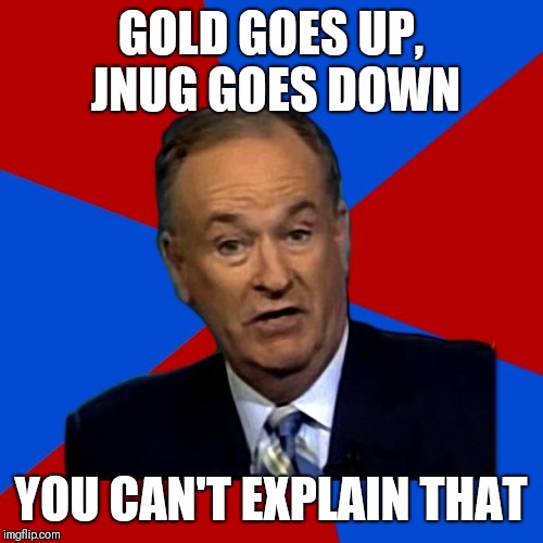You Can't Explain That | GOLD GOES UP, JNUG GOES DOWN; YOU CAN'T EXPLAIN THAT | image tagged in you can't explain that,wallstreetbets | made w/ Imgflip meme maker