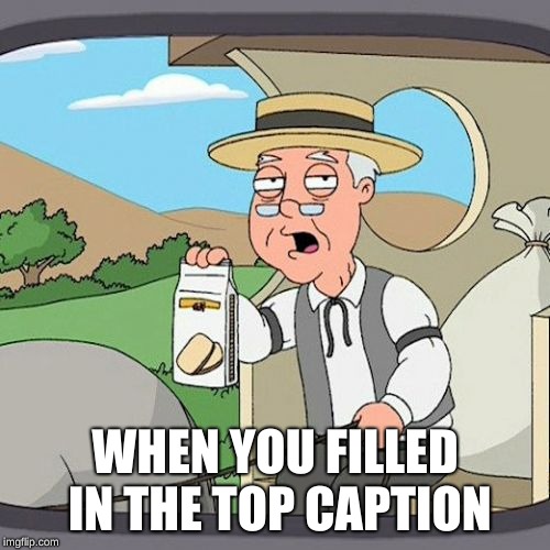 Pepperidge Farm Remembers Meme | WHEN YOU FILLED IN THE TOP CAPTION | image tagged in memes,pepperidge farm remembers | made w/ Imgflip meme maker