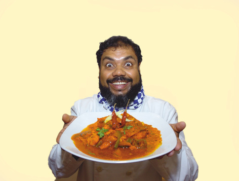 Curry Chef Blank Meme Template